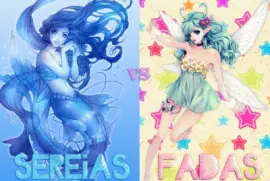 Fadas, bruxas e ninfas.