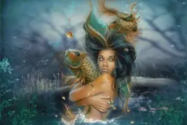 Fadas, bruxas e ninfas.