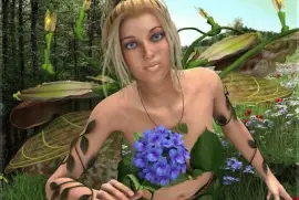 Fadas, bruxas e ninfas.