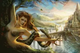 Fadas, bruxas e ninfas.