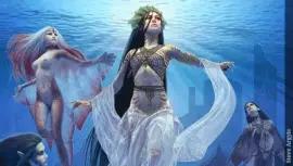 Fadas, bruxas e ninfas.