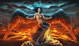 Fadas, bruxas e ninfas.