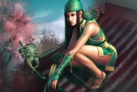 Fadas, bruxas e ninfas.