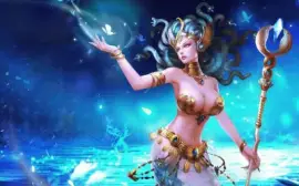 Fadas, bruxas e ninfas.