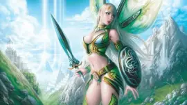 Fadas, bruxas e ninfas.