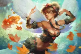 Fadas, duendes e ninfas.