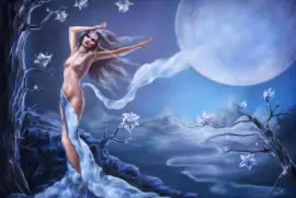 Fadas, duendes e ninfas.