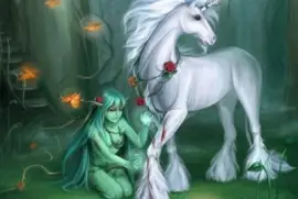 Fadas, duendes e ninfas.