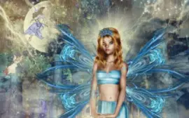 Fadas, duendes e ninfas.