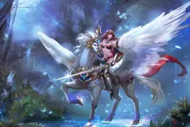 Fadas, duendes e ninfas.