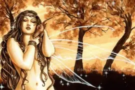 Fadas, duendes e ninfas.