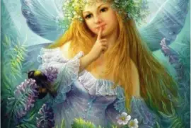 Fadas, duendes e ninfas.