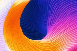 Colored jigsaw puzzle