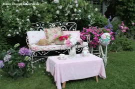 Romantic BackYard Garden jigsaw puzzle