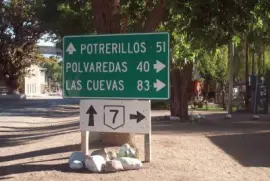 En Uspallata. Mendoza. Argentina