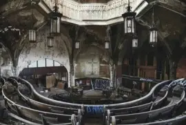 abandoned church in Detroit