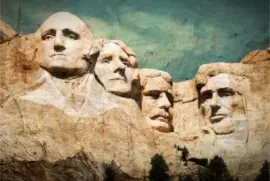 פאזל של mt rushmore
