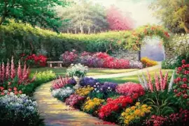 jardim jigsaw puzzle