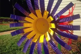Artistic Garden Flower Sculpture