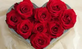 פאזל של corazon de flores