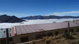 Escuela en las nubes. Salta. Argentina