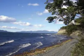 Lago Fagnano. Tierra del Fuego. Argentina