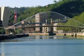 Bilbao / BrÃ¼cke v. Santiago Calatrava