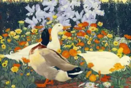 Jessie Arms Botke  1883 - 1971