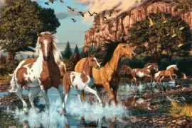 cavalos jigsaw puzzle