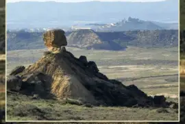 LOS MONEGROS - BUJARALOZ (ZARAGOZA) jigsaw puzzle