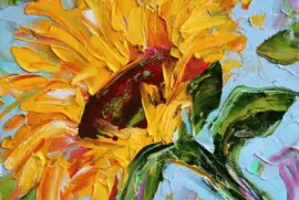 Sunflower Painting