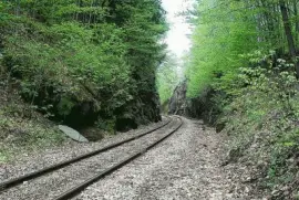 Railroad cut jigsaw puzzle