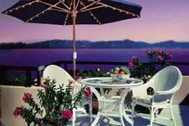 Gorgeous Water Front Patio jigsaw puzzle