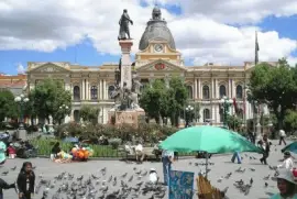 Plaza de Armas, La Paz - Bolivia