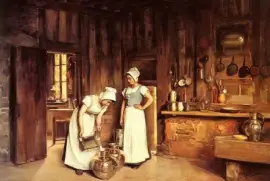Franck Antoine Bail - Two Milkmaids