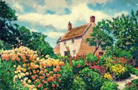 flowery cottage