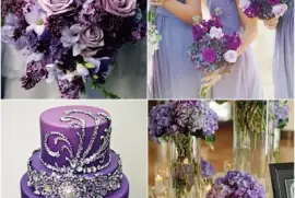 Purple Wedding Ideas-Nice Cake! jigsaw puzzle