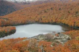 Laguna El Huemul. Chubut. Argentina