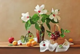 bodegon de flores jigsaw puzzle
