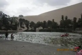 Laguna de la Huacachina, Ica-PerÃº. jigsaw puzzle