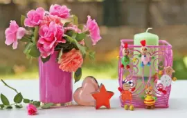 centro con flores jigsaw puzzle