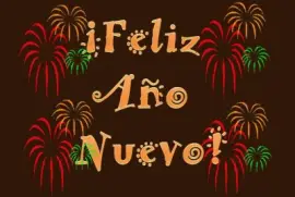 Â¡ Feliz AÃ±o Nuevo !