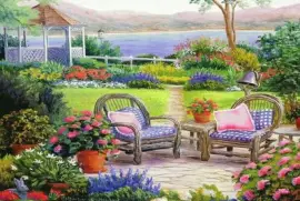 jardÃ­n en el lago