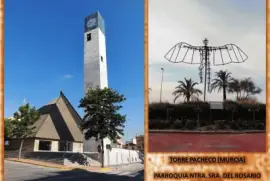 TORRE PACHECO (MURCIA) - PARROQUIA Y GLORIETA