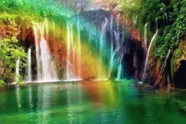 æ™¯ä¸­å½©è™¹ jigsaw puzzle