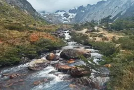 Cerca de Ushuaia. Tierra del Fuego. Argentina jigsaw puzzle