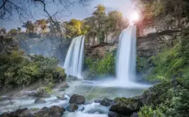 Salto Dos Hermanas. Misiones. Argentina jigsaw puzzle