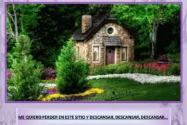 ME QUIERO PERDER EN ESTE SITIO Y DESCANSAR jigsaw puzzle