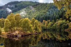 Early Autumn Loch Tummel Scotland jigsaw puzzle