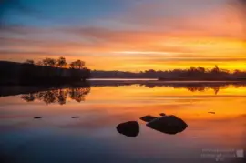Sunrise Banton Loch jigsaw puzzle